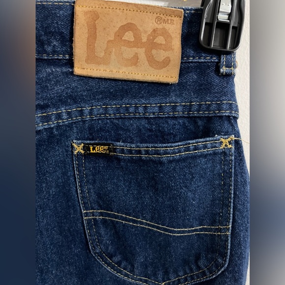 Vintage Lee 70s/ 80s Union Made Straight Leg Jeans - Picture 5 of 9